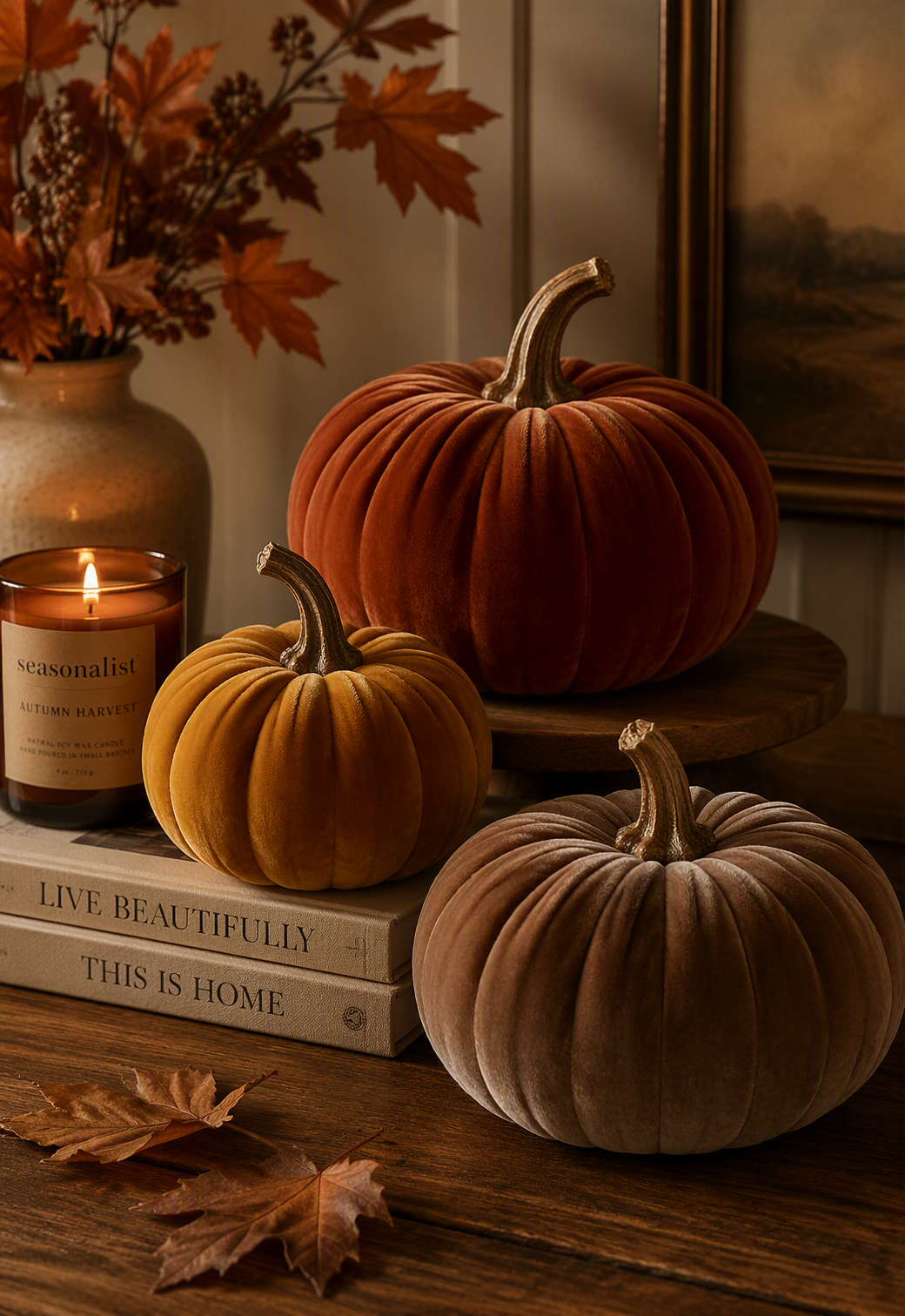 Velvet Harvest Pumpkin