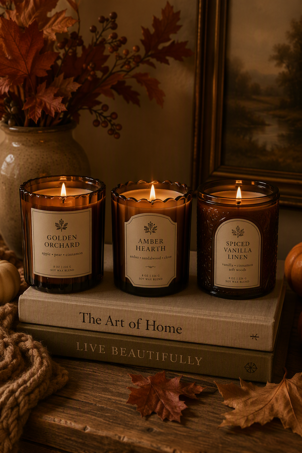 Autumn Ritual Candle Set
