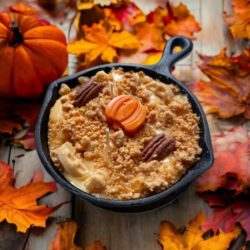 Pumpkin Pecan Waffles Iron Skillet Candle 2